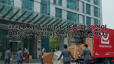 합천군 사무실 이사 📦 용품 파손 없이 포장하는 꿀팁! #사무실이사 #파손방지